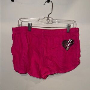 Victoria's Secret Fuchsia Supermodel Essentials Shorts